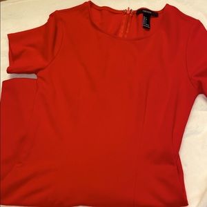 Forever 21 red dress